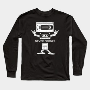 Never Forget  vintage Long Sleeve T-Shirt